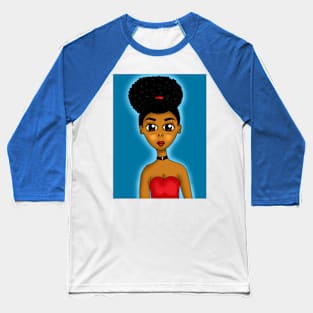 Black girl magic, melanin poppin art Baseball T-Shirt